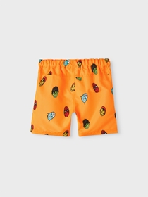 NAME IT Marvel Badeshorts Mag Orange Pop